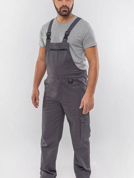 Axon Work Coverall Dungarees Gray Γκρι