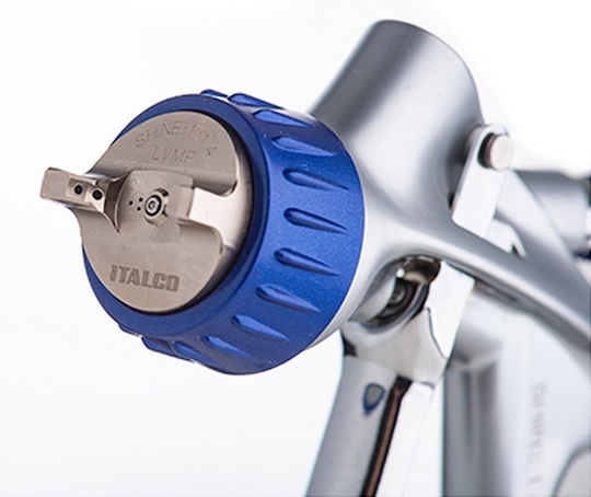 Italco Shine 1 LVMP Air Spray Paint Gun LVMP Floating Tumbler 1.3mm