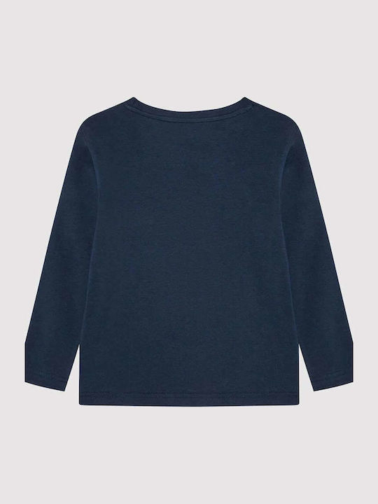 Kids' Shirt Long Sleeve Navy Blue Ninjago