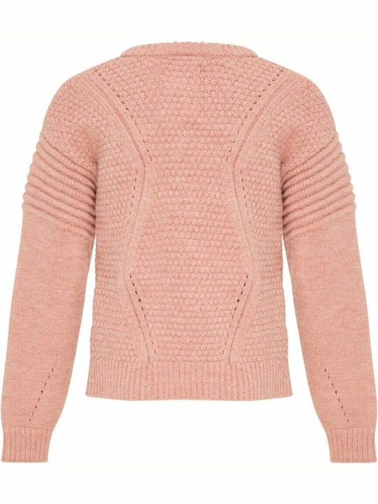 Kinderpullover Langarm Rosa