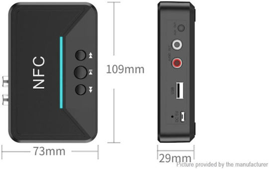 BT200 Bluetooth 5 Receiver with 3.5mm Jack Output and NFC