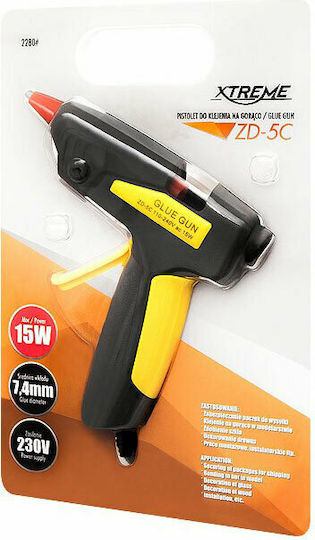 XTREME ZD-5C Πιστόλι Θερμοκόλλησης 15W για Ράβδους Σιλικόνης 7.4mm