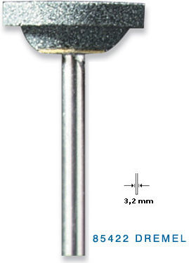 Dremel 85422 Πέτρα Λείανσης με Αξονάκι 19.8mm