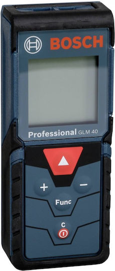 Bosch Μέτρο Laser GLM 40 Professional με Εύρος Μέτρησης 0.15m-40m