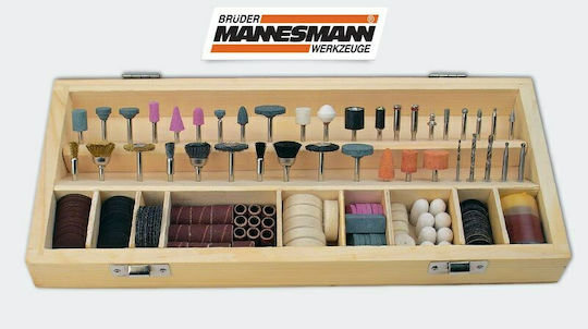 Mannesmann Mini Bohrmaschine 200 Stück Multifunktionswerkzeug-Verbrauchsmaterialien Set M92568