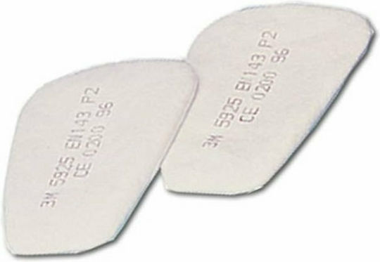 3M Particle Filters P2R Mask Prefilter
