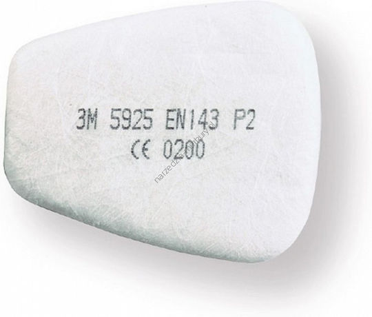 3M Particle Filters P2R Mask Prefilter