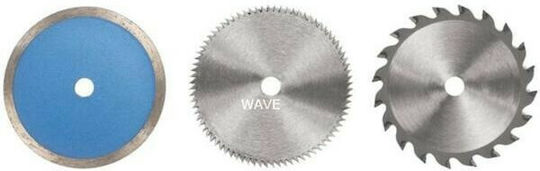 Einhell Set of Cutting Discs 85mm Cutting Disc Wood Hole Diameter 85mm 1pcs