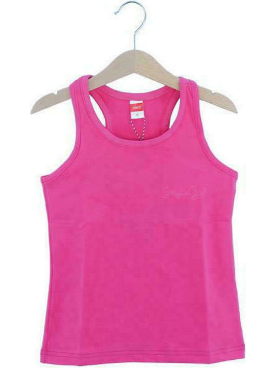 Joyce Kids Blouse Sleeveless Fuchsia