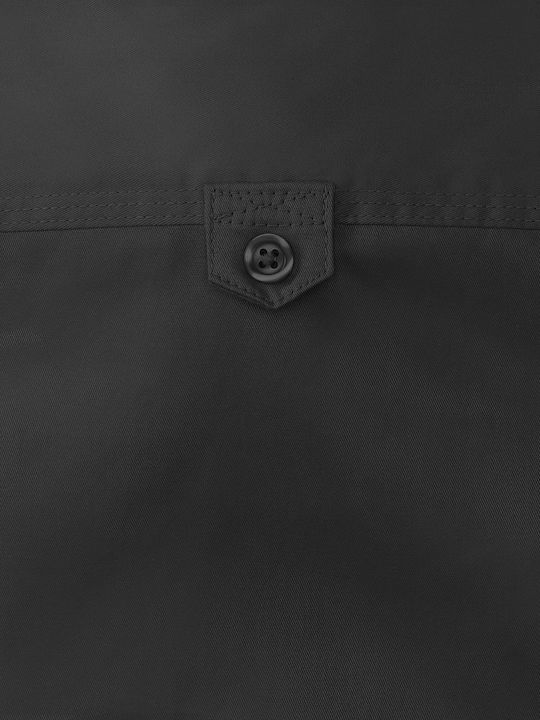 Long Sleeve Shirt In Regular Fit Black / Black