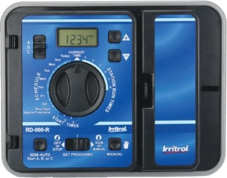 Irritrol Rain Dial Plus Outdoor Προγραμματιστής Ποτίσματος Πίνακα Ρεύματος 12 Στάσεων