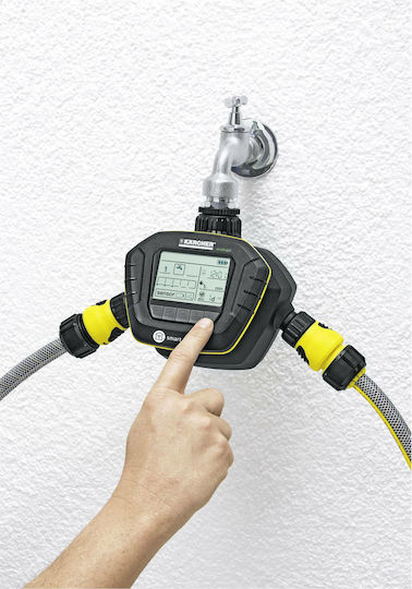 Karcher SensoTimer ST6 Duo eco!ogic Προγραμματιστής Ποτίσματος Βρύσης Μπαταρίας 2 Στάσεων