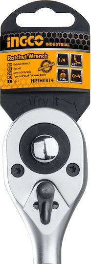 Ingco Ratchet 1/4" 15.8cm with 45 Blades