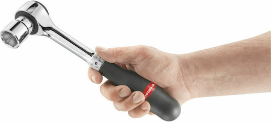 Facom Chei cu clichet 60 Dinti cu Patrat 1/2" Lungime 25.1cm.