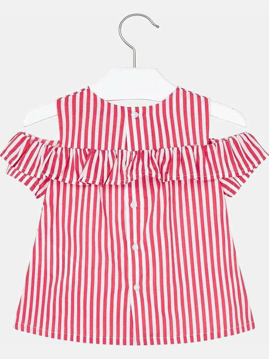 Kinderbluse Ärmellos Rot