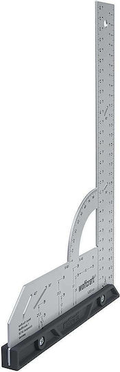Wolfcraft Carpenters Metallic Angle Ruler 30cm