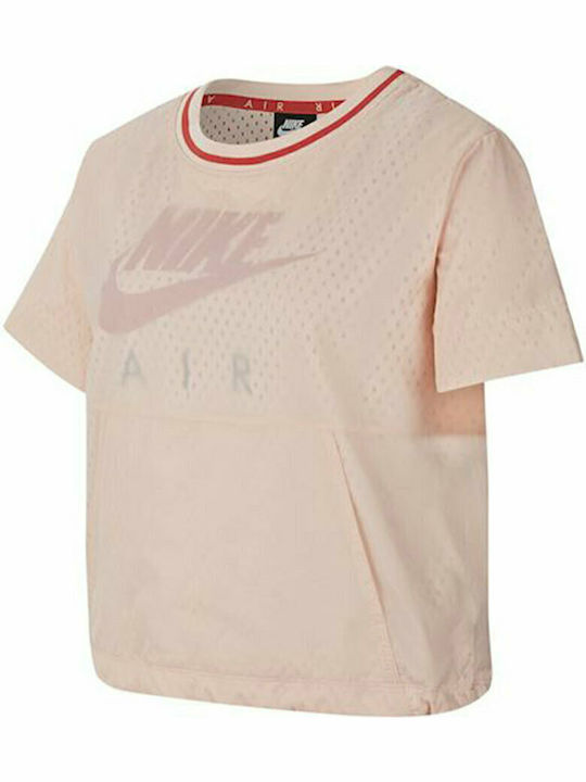 Kids' Shirt Short Sleeve Pink AIR