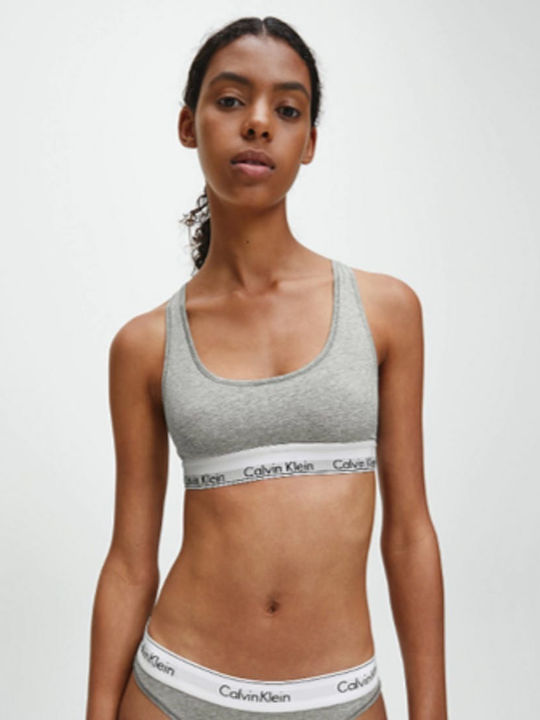 Women's Bra without Padding Gray