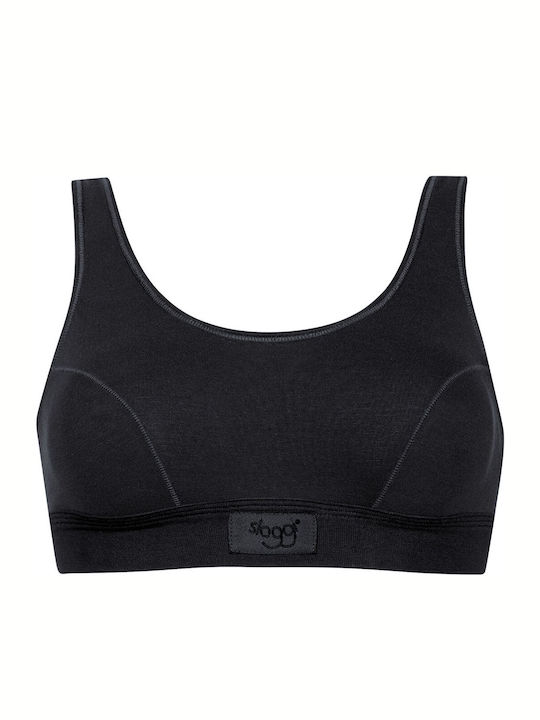 Double Comfort Women's Bra without Padding Black