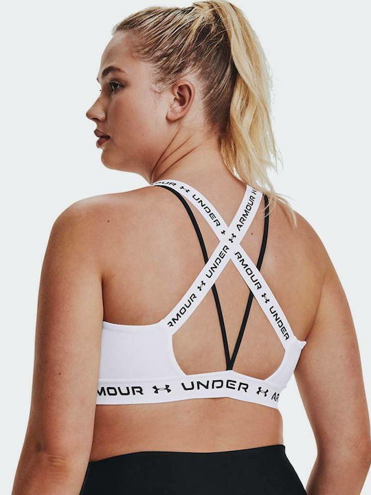 Crossback Low Women's Sports Bra White