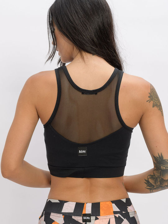 Women's Sports Bra with Light Padding Black