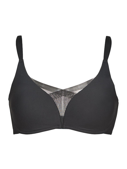 Shape Smart P Women's Bra without Padding Black