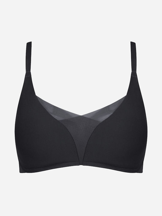 Shape Smart P Women's Bra without Padding Black
