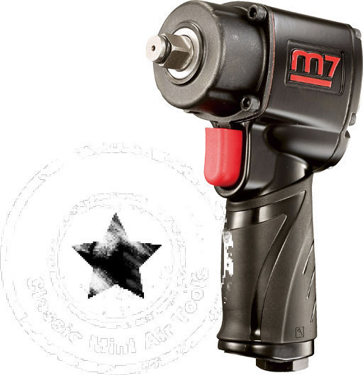 M7 NC4610 Air Impact Wrench 1/2 Square Drive with Maximum Torque 62.2kgm