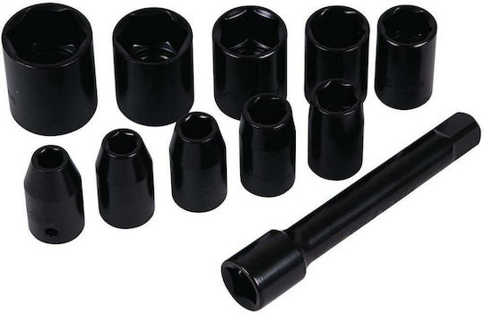 Ferm ATM1043 Luftschlagschrauber 1/2" mit Maximalem Drehmoment 32.63kgm