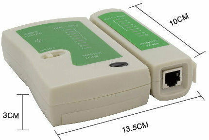 Andowl Q-314 Tester Καλωδίων Δικτύου RJ45 / RJ11 / RJ12