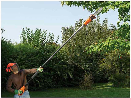 Black & Decker PS7525 Telescopic Pole Saw Electric 800W Total Length 270cm and Blade 25cm