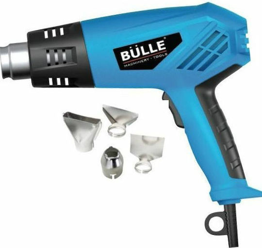 Bulle Πιστόλι Θερμού Αέρα 2000W με Ρύθμιση Θερμοκρασίας εως και 550°C
