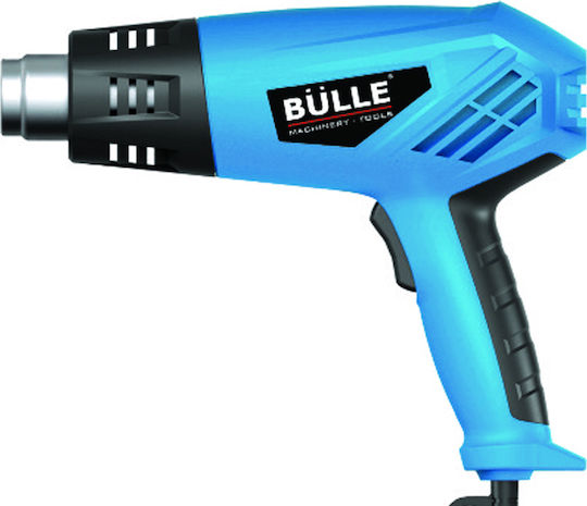 Bulle Πιστόλι Θερμού Αέρα 2000W με Ρύθμιση Θερμοκρασίας εως και 550°C
