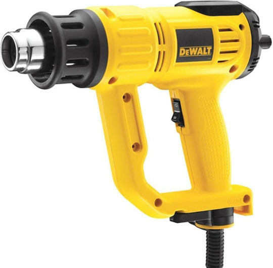 Dewalt D26414 Πιστόλι Θερμού Αέρα 2000W με Ρύθμιση Θερμοκρασίας εως και 600°C