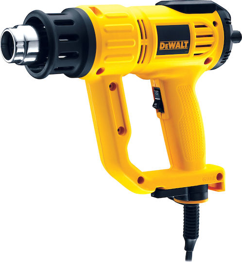 Dewalt D26414 Πιστόλι Θερμού Αέρα 2000W με Ρύθμιση Θερμοκρασίας εως και 600°C