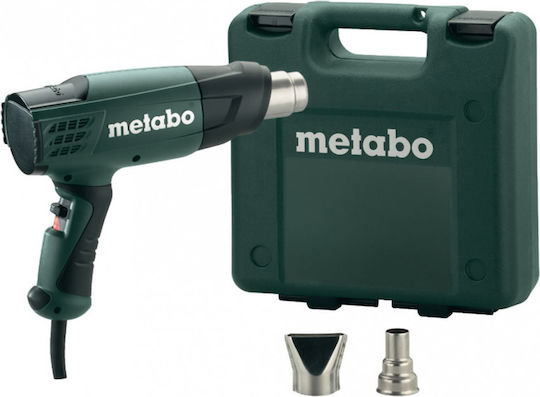 Metabo HG 16-500 Πιστόλι Θερμού Αέρα 1600W με Ρύθμιση Θερμοκρασίας εως και 500°C