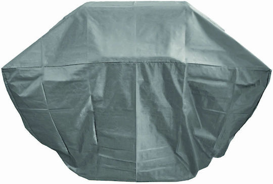 Home & Camp Grill Cover Gray from Polyester with UV Protection 150cmx70cmx110cmcm