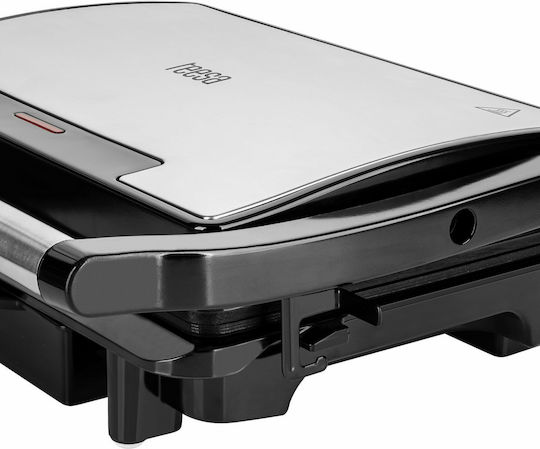 Teesa Τοστιέρα Γκριλιέρα 1500W Inox