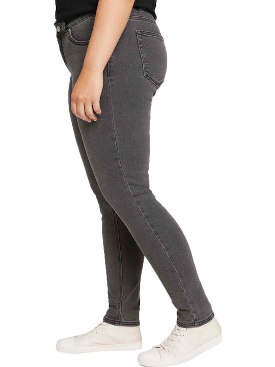 Γυναικείο Jean Παντελόνι σε Skinny Εφαρμογή Dark Stone Black