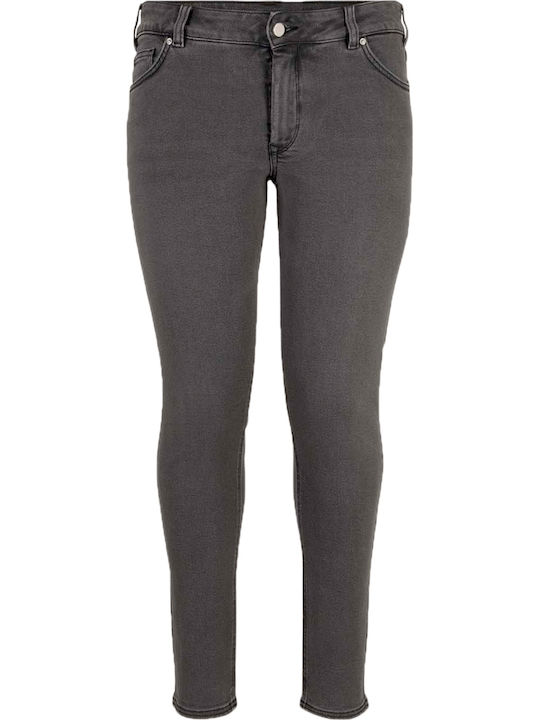 Γυναικείο Jean Παντελόνι σε Skinny Εφαρμογή Dark Stone Black