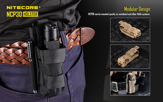 NiteCore NCP30B Flashlight Case