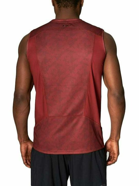 Leone Extrema 3 Men's Athletic Sleeveless Blouse Burgundy