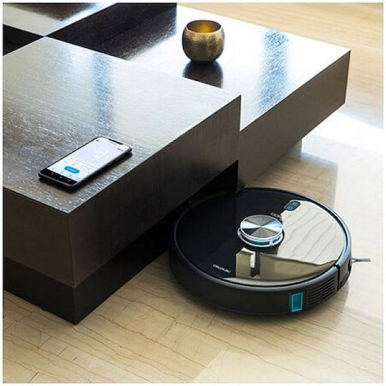 Cecotec Conga 4690 Ultra Aspirator Robot Cu Cartografiere Laser Și Putere De Aspirație 2700Pa Negru