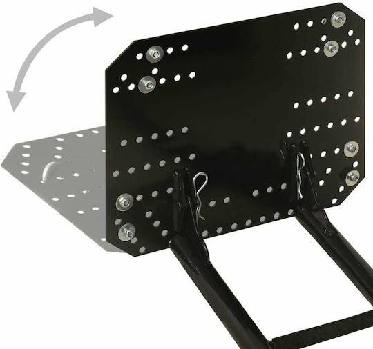 vidaXL Снегорин Лопатка за ATV 115x38cm 151007