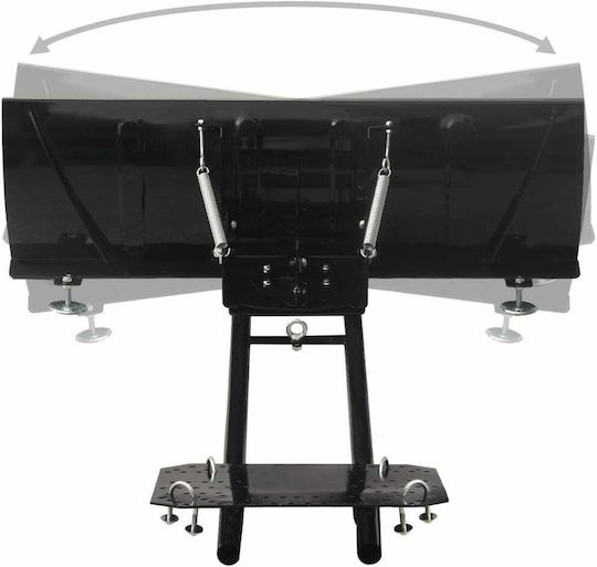vidaXL Снегорин Лопатка за ATV 115x38cm 151007