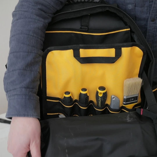Stanley FatMax Backpack Tool Bag Waterproof Black 28lt