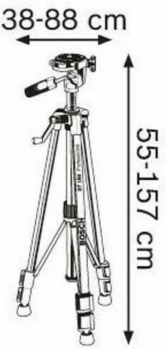 Bosch BT150 Статив Структурен