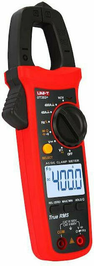 Uni-T Clamp Meter Digital 400A AC True RMS with Test Leads UT203