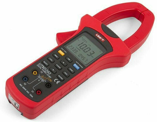 Uni-T Ampermetru clește Digital 1000A AC UT243 RMS real cu Cleme