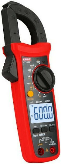 Uni-T Αμπεροτσιμπίδα Ψηφιακή 600A AC UT202 True RMS